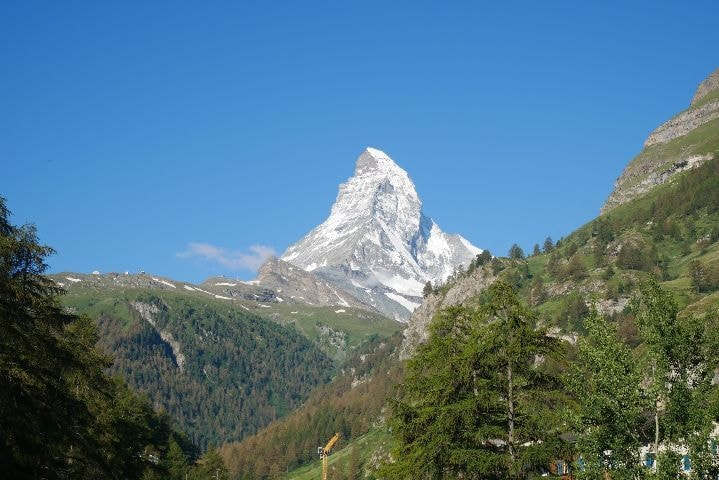 スイス山写真